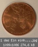 1 das Ein einhalb Eurostück zur Europawoche 3. - 11. Mai 1997.jpg